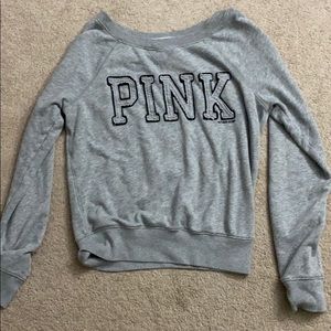 Long Sleeve Crewneck PINK sweatshirt